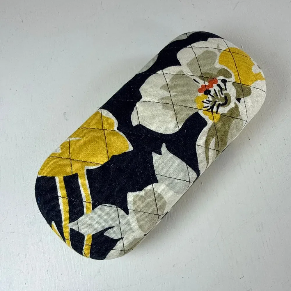 Vera Bradley Dogwood Floral Hard Shell Eyeglass Sunglasses Clamshell Case